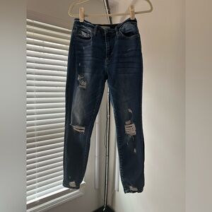 Distressed Flying Monkey (30) Blue Jeans